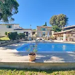 Vendégház Domaine En Pierre Avec Piscine Et Jacuzzi Au Mas Lucia Aigues-Vives