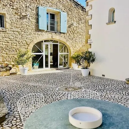 Vendégház Domaine En Pierre Avec Piscine Et Jacuzzi Au Mas Lucia Aigues-Vives