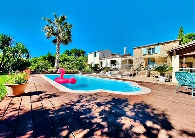 Domaine En Pierre Avec Piscine Et Jacuzzi Au Mas Lucia Konukevi