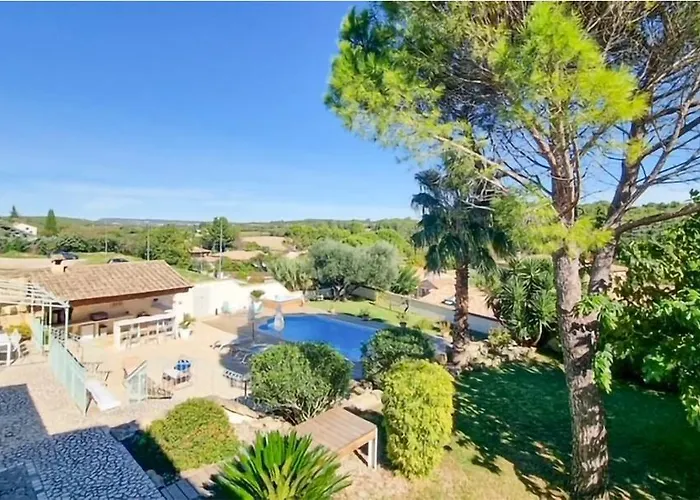 Gæstehus Domaine En Pierre Avec Piscine Et Jacuzzi Au Mas Lucia