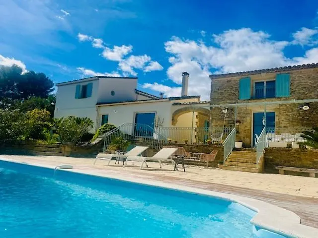 Domaine En Pierre Avec Piscine Et Jacuzzi Au Mas Lucia 3*