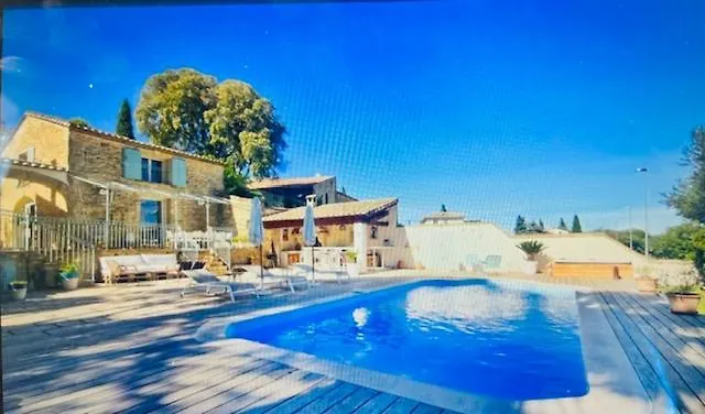 Konukevi Domaine En Pierre Avec Piscine Et Jacuzzi Au Mas Lucia 3*